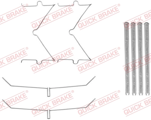Accessory Kit, disc brake pad